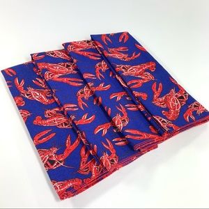 Vintage Lobster Napkins